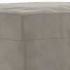 vidaXL Podnóżek jasnoszary 70x55x41 cm aksamitny Podgląd zdjęcia produktu 5
