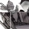 BabyGo Geschwisterwagen DUO, grau/schwarzer Griff Produktbild-Vorschau 7