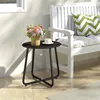HollyHOME Tavolo da balcone Piccolo Tavolo da giardino Anteprima dell’immagine prodotto 2