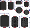 NutriChef 10-Teiliges Backform Set Stapelbar – Produktbild-Vorschau 3