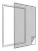 Fenster-Moskitonetz 100x100 cm – Schwarz – Polyester mit Produktbild-Vorschau 10