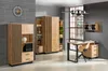 Büro Lamelo 6 teilig Büromöbel Komplett Set in Eiche Wotan Produktbild-Vorschau 1