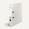 A white binder is shown against a light gray background. Voir les images du produit