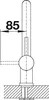 BLANCO Linus, Edelstahl, 360°, LGA, DVGW, 28,4 cm, 3,5 cm Produktbild-Vorschau 10