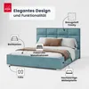 FDM Bett APOLLO Trinity 120x200 cm Polsterbett mit Produktbild-Vorschau 3