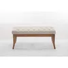 Sitzbank Ramses Stoff antik-hell 100 - creme Produktbild-Vorschau 1