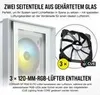 Corsair iCUE 4000X RGB, Midi Tower, PC, Weiß, ATX, EATX, Produktbild-Vorschau 22