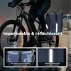 Wiltec Sacoche étanche pour porte-bagages bleue – capacité Voir les images du produit 7