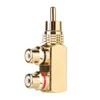 RCA adaptér RCA zástrčka RCA zástrčka RCA do zásuvky Náhľad obrázku produktu 3