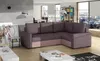 Design Ecksofa Schlafsofa Bettfunktion Couch Leder Polster Produktbild-Vorschau 9
