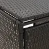 "2026 Aktion"Mülltonnenbox für 3 Tonnen Schwarz 207x80x117 Produktbild-Vorschau 6