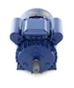 A blue electric motor is shown from the front against a white background. Anteprima dell’immagine prodotto