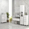 kleankin Badezimmerschrank, Toilettenschrank mit 4 Produktbild-Vorschau 2
