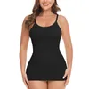 Figurformendes Damen Unterhemd aus Nylon mit Produktbild-Vorschau 4