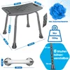 Tabouret de douche KESSER® réglable en hauteur, tabouret de Voir les images du produit 4