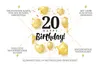 Friendly Fox Geburtstagskarte runder Geburtstag - 20. Produktbild-Vorschau 2