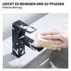 Czarny kran, bateria umywalkowa jednouchwytowa do łazienki, Podgląd zdjęcia produktu 11