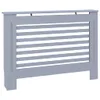 vidaXL Rivestimento per radiatori antracite 112x19x81,5 cm Anteprima dell’immagine prodotto 1