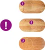 vidaXL Tischplatte Hellbraun 120x60x2 cm Massivholz Eiche Produktbild-Vorschau 7