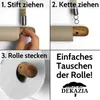 DEKAZIA® Küchenrollenhalter Holz Juteseil | 100%-fest durch Produktbild-Vorschau 5
