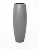 VIVANNO Vase de sol en fibre de verre MAGNUM rond, gris Voir les images du produit 1