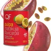 A can of passion fruit pulp surrounded by passion fruit halves and seeds. Anteprima dell’immagine prodotto