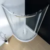 Cabine de douche quart de cercle 90x90x185cm ESG Porte Voir les images du produit 2