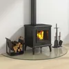 vidaXL Ohnisko s priehľadnou sklenenou doskou 1200 x 600 mm Náhľad obrázku produktu 3