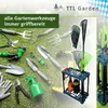 TTL GARDEN Gartengeräte Ständer 61x58x31cm Gerätehalter Produktbild-Vorschau 6