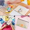 DIY Sacs en tissu à peindre Set de 8, trousse d'école pour Voir les images du produit 5