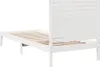 Dłuższe Łóżko Bez Materaca, Białe, 90X220 Cm, Lite Drewno Podgląd zdjęcia produktu 6