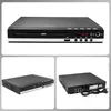 A collage of three images showing a DVD player from different angles. Náhled obrázku produktu