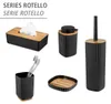 WENKO WC-Garnitur Rotello Schwarz Toilette Reinigung Produktbild-Vorschau 5