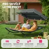 Chaise longue de jardin tectake® pour 2 personnes Voir les images du produit 4