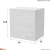 Pensile da cucina - larghezza 60 cm - faggio - Namu Anteprima dell’immagine prodotto 3
