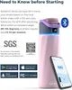 WaterH Boost Smarte Trinkflasche 710ml Pink Produktbild-Vorschau 4