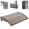 Vordach 80x120cm für die Haustür und Terrasse Überdachung Produktbild-Vorschau 4