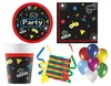 150-tlg. Set Kindergeburtstag Party Feier Fete Deko Motto Produktbild-Vorschau 5