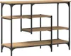vidaXL Console tafel, ambachtelijk eikenhout, 100 x 35 x 75 Productafbeelding-voorbeeld 7