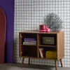 sweeek - Sideboard 1 Tür, 2 Einlegeböden, 80 cm - Produktbild-Vorschau 3