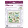 Riolis Kreuzstich Set "Mein Garten", Zählmuster, 35x35cm Produktbild-Vorschau 2
