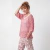 Häkel Shirt Damen Sommer Oberteil Lochstrick 40 42 44 46 Produktbild-Vorschau 5
