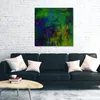 Leinwandbild menschen - grün 50x50 cm Feeby grün wandbild Produktbild-Vorschau 2