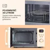 Klarstein Kuchenka mikrofalowa z grillem, Mikrofalówka 3w1 Podgląd zdjęcia produktu 4