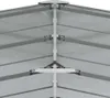 vidaXL Zahradní zvýšený záhon 129x77 cm Pozinkovaná ocel Náhled obrázku produktu 7