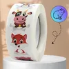 Camerazar Adesivi in rotolo 500 pz. animali fai da te per Anteprima dell’immagine prodotto 2