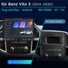 Android autorádio pre Mercedes-Benz Vito W447 2014-2022 Náhľad obrázku produktu 2