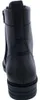 A rear view of a black boot. Produktbild-Vorschau
