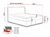 MIRJAN24 Boxspringbett Cosmo, Doppelbett mit zwei Produktbild-Vorschau 11