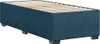 vidaXL Bettgestell Blau 90x190 cm Samt Produktbild-Vorschau 3